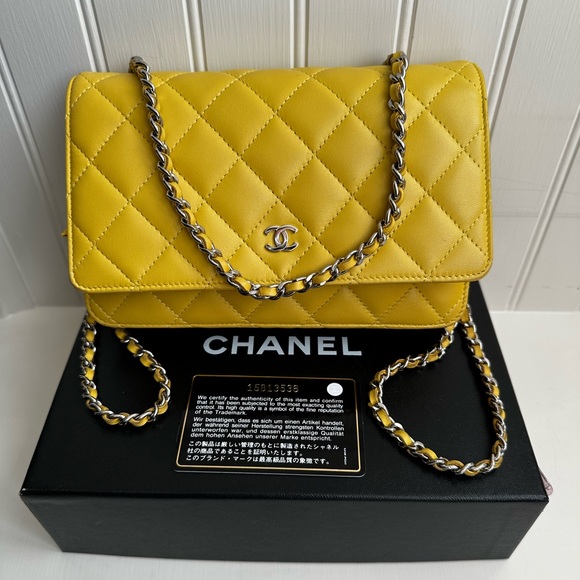 CHANEL*** Classic Wallet on a Chain - Picture 1 of 11